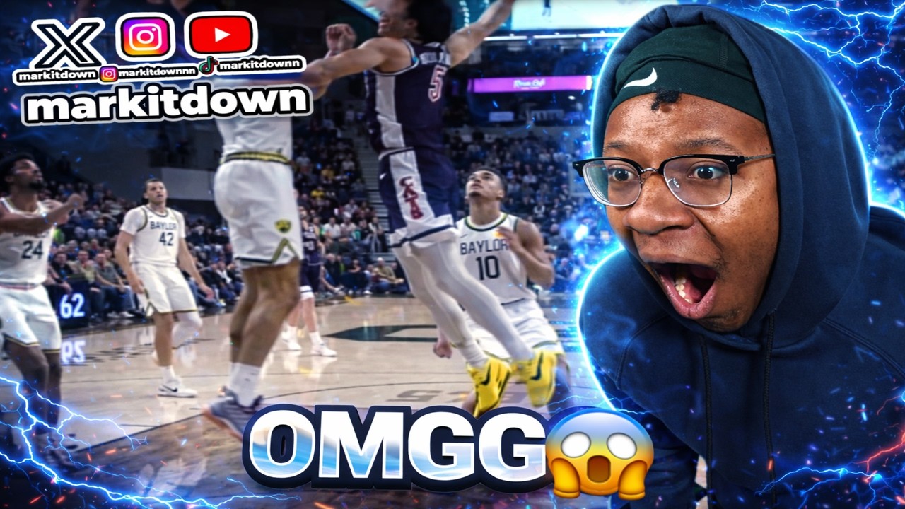 THEY KNOW HOW TO WIN😤 BURRIES POSTER😱 | #2 Arizona vs Baylor Full Game Highlights | reaction