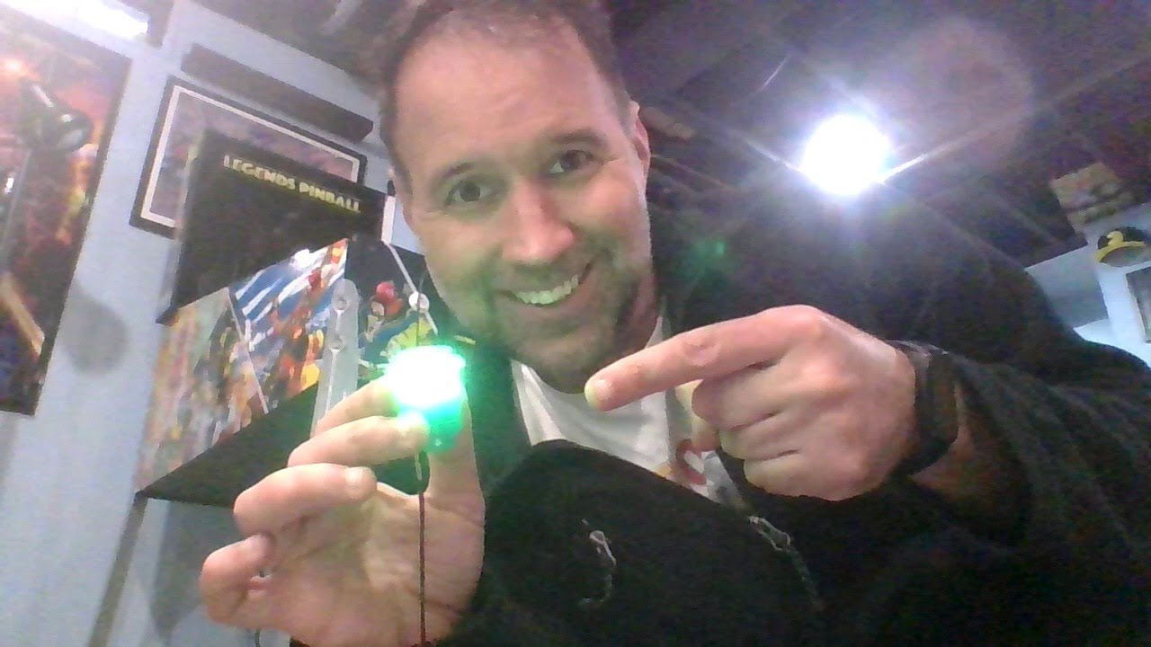 Replacing the buttons on the AtGames Legends Pinball with Cleveland Cliffs LED buttons