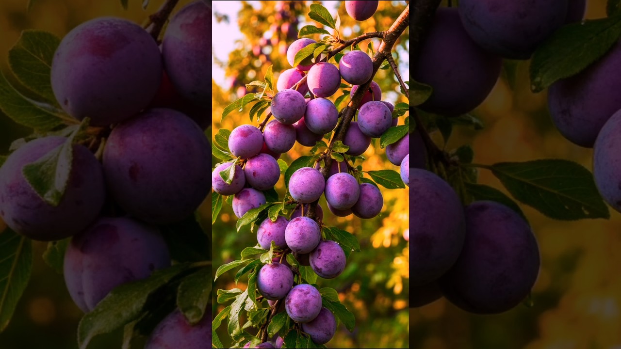 “World’s Most Tasty Plum Fruit 😍 | Ultra Satisfying ASMR” 