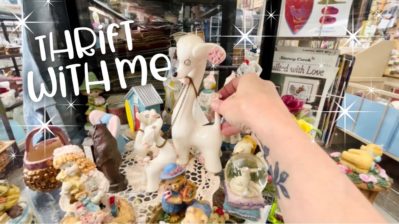 THRIFT With ME | Vintage Home Decor & Collectables | Vintage Booth Restock