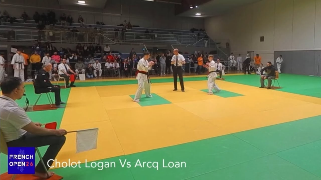 Cholot Logan vs Arcq Loan 8ᵉ de finale -70kg D1 French Open 26 (open de Lyon)