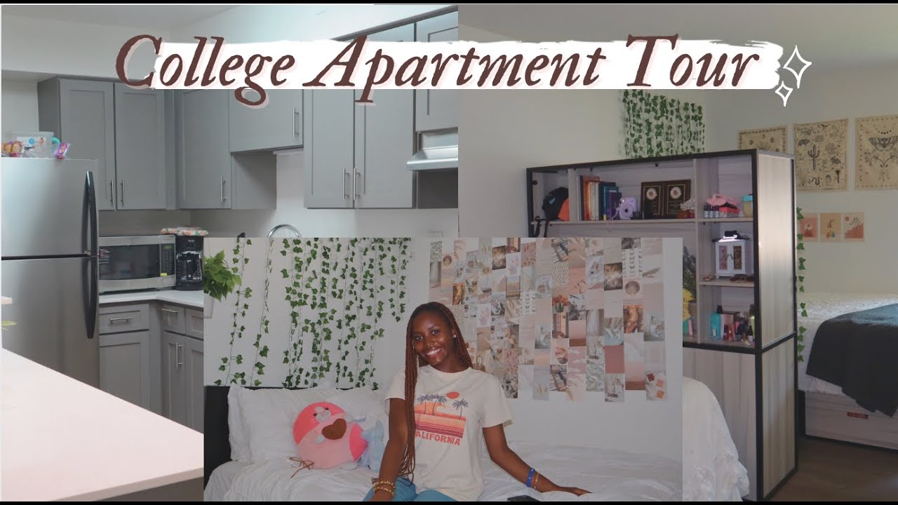 COLLEGE APARTMENT TOUR | University of Maryland 2021 *modern boho aesthetic*