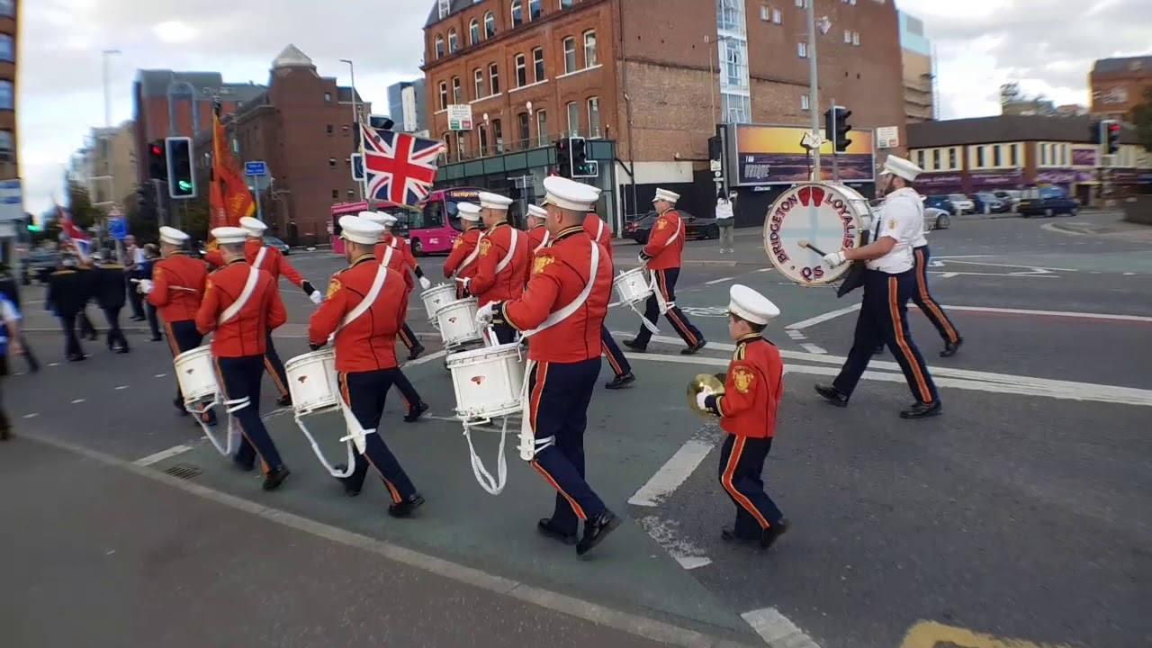 Bridgeton Loyalists at Sandy Row 29/9/18