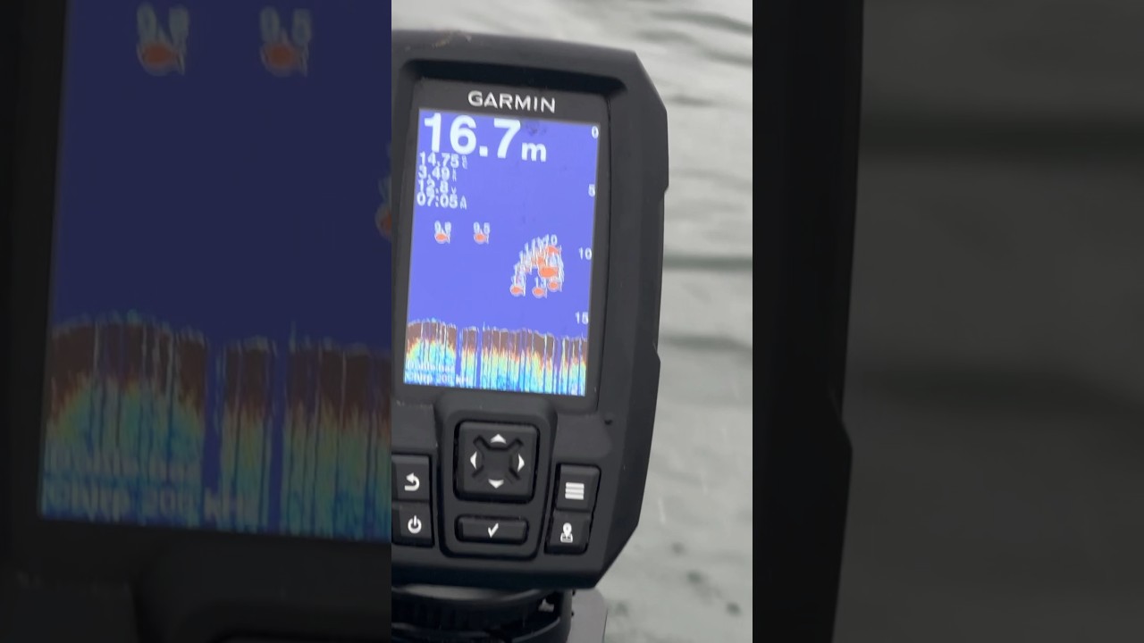 Ecosonda garmin 4 #fishing #kayakfishing revisa la configuracion en mi canal