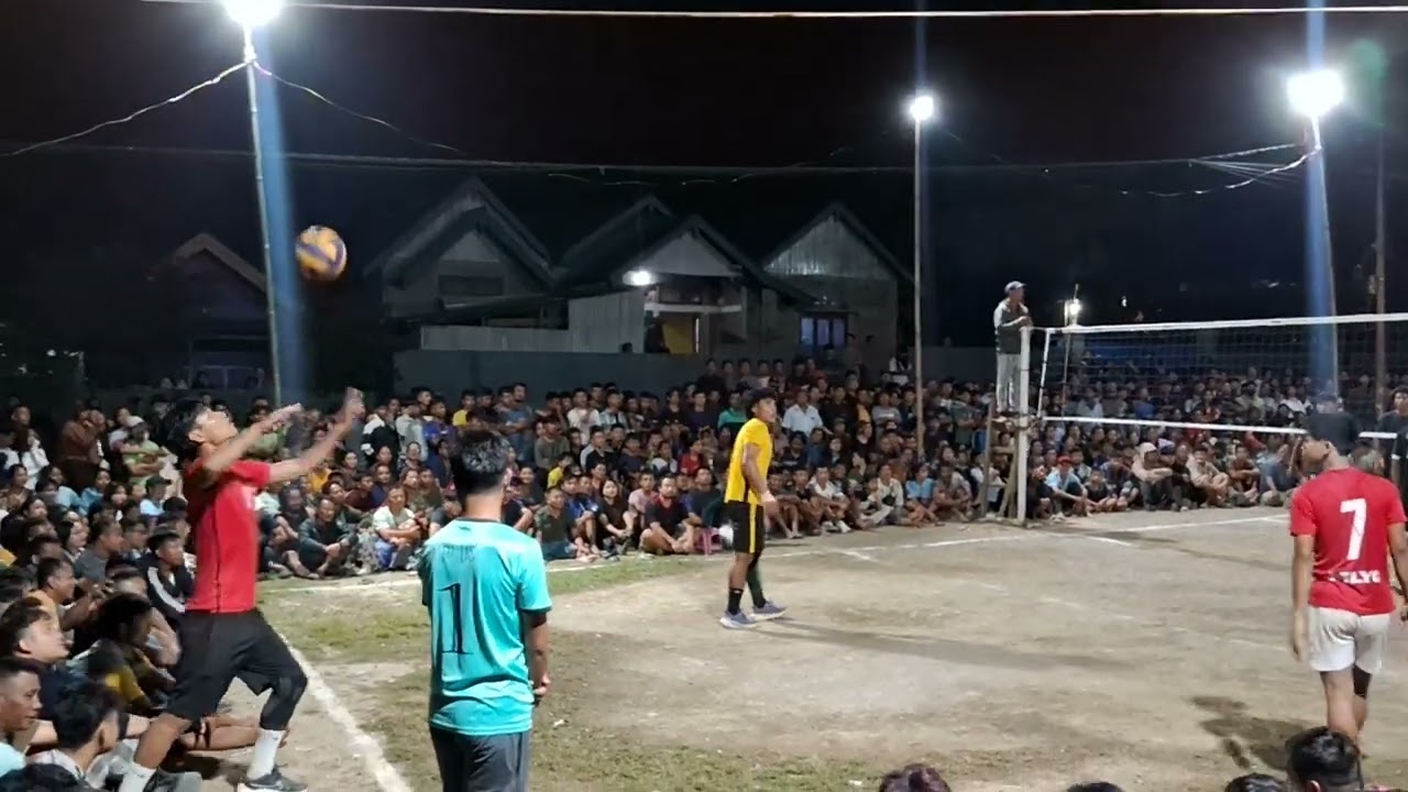 Volleyball Final Match|| M.Lhahvom vs Haopi Area