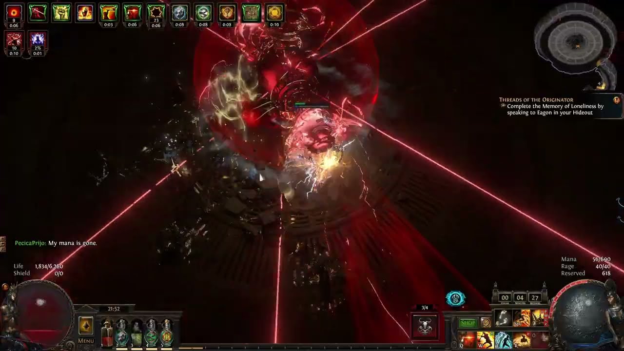 (Phrecia 2.0) Earthshatter Ancestral Commander VS Fortress (T17)