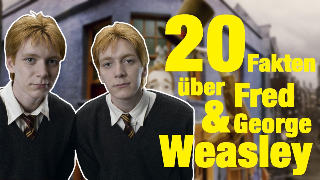 20 FAKTEN &uuml;ber Fred & George WEASLEY