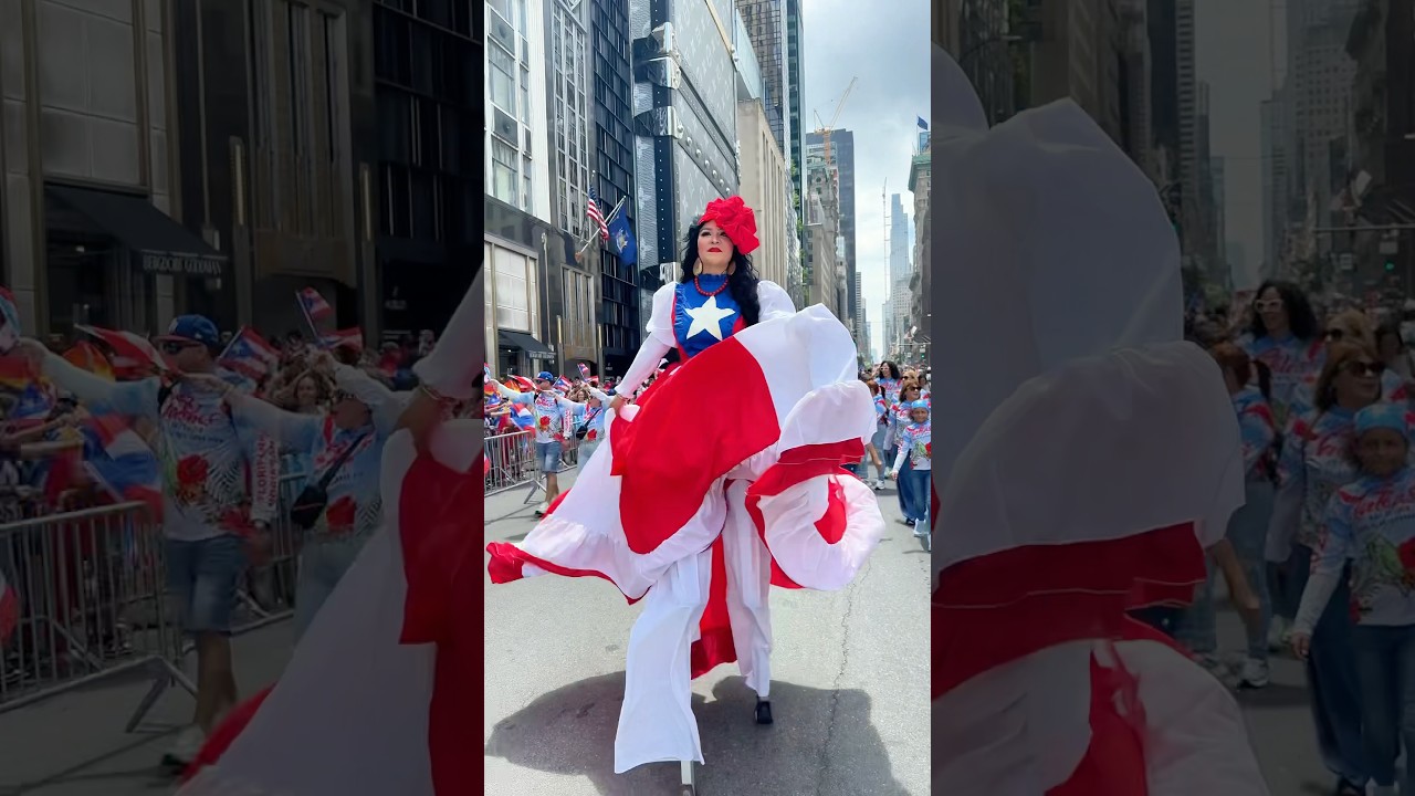 Celebrating Puerto Rican pride at the 2025 NYC Puerto Rican Day Parade 🇵🇷✨