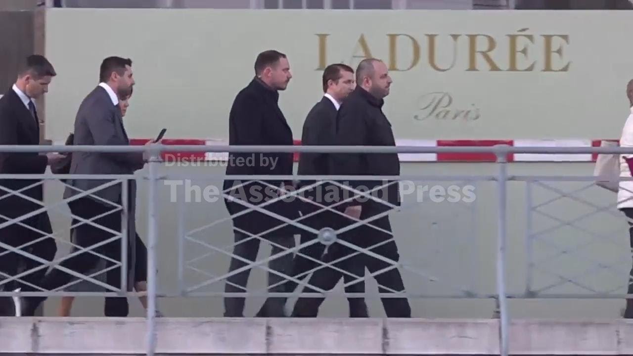 U.S. envoys Jared Kushner and Steve Witkoff leave Geneva hotel after Ukraine peace talks