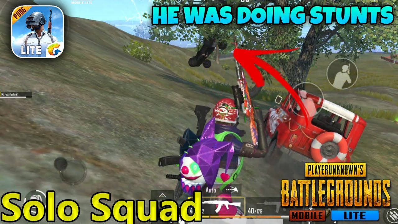 He Was Doing Stunts In Front Of Me | PUBG Mobile Lite
