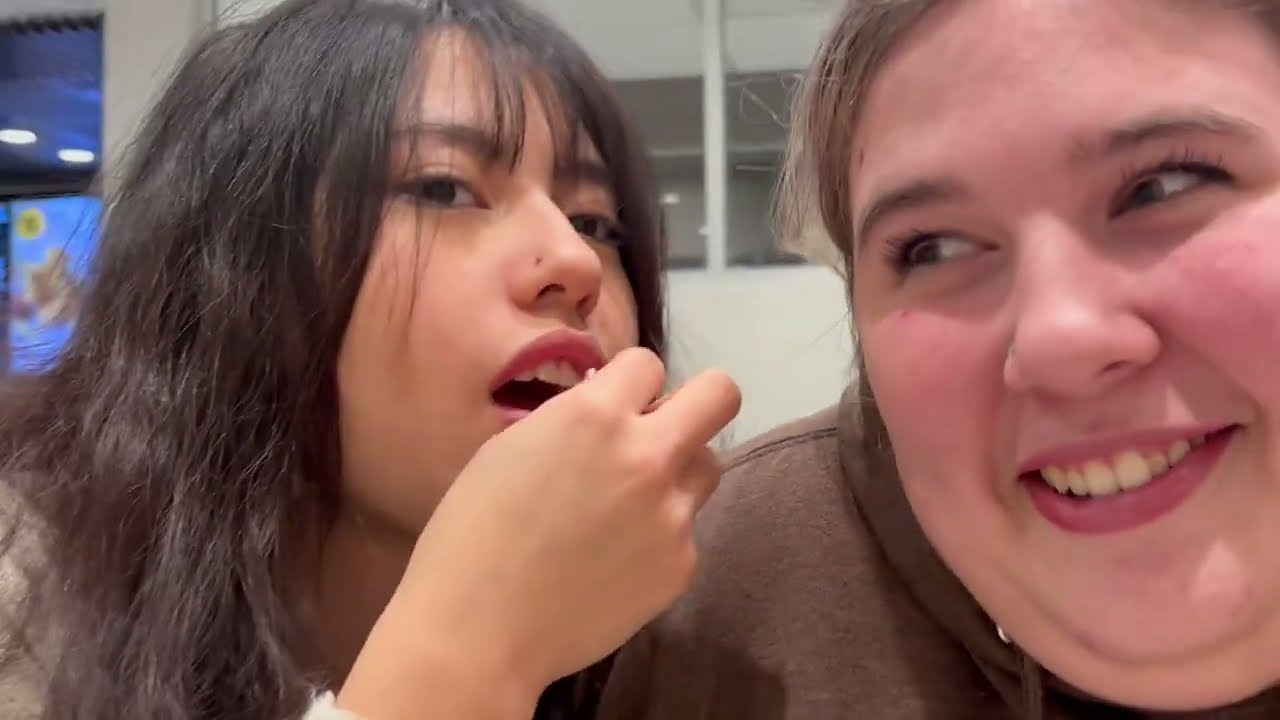We hung out, or whatever...