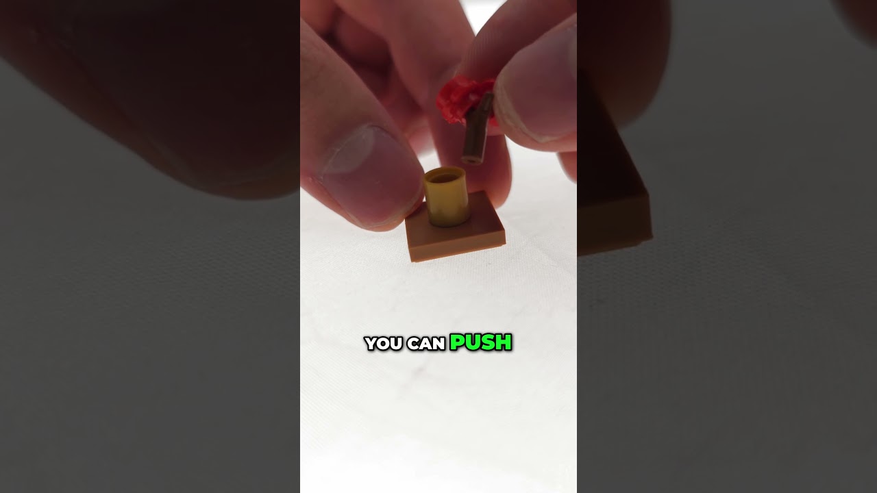 Лайфхак по сборке цветов LEGO: как надежно закрепить MOC