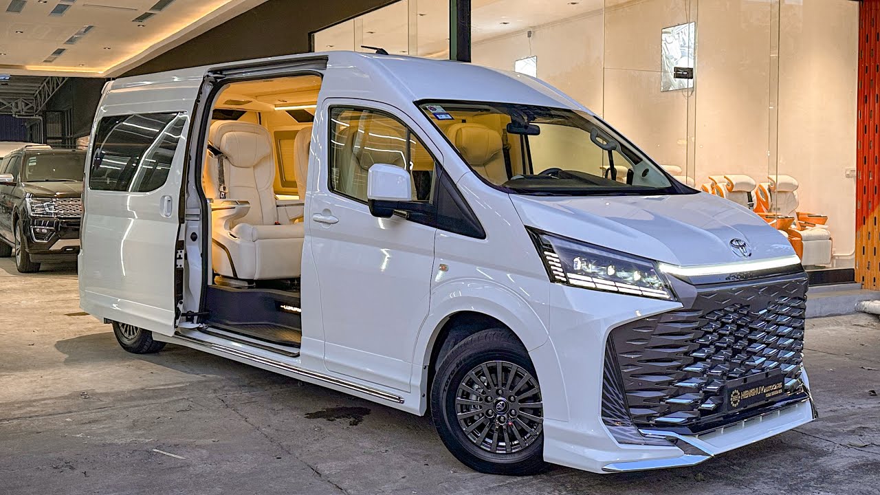 New Toyota Hiace Luxury VIP - Exterior and Interior Details