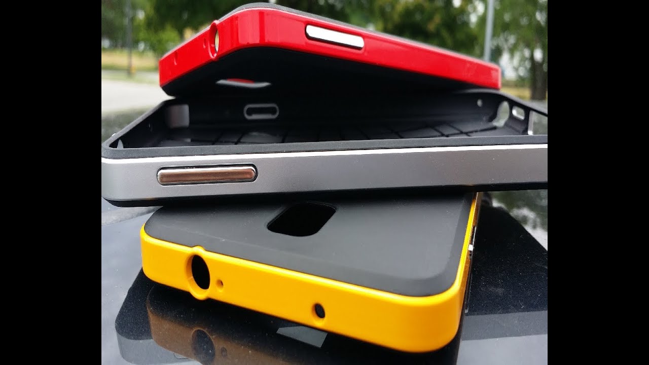Neo Spigen Hybrid Cases Samsung NOTE 3 Yellow - Silver - Red