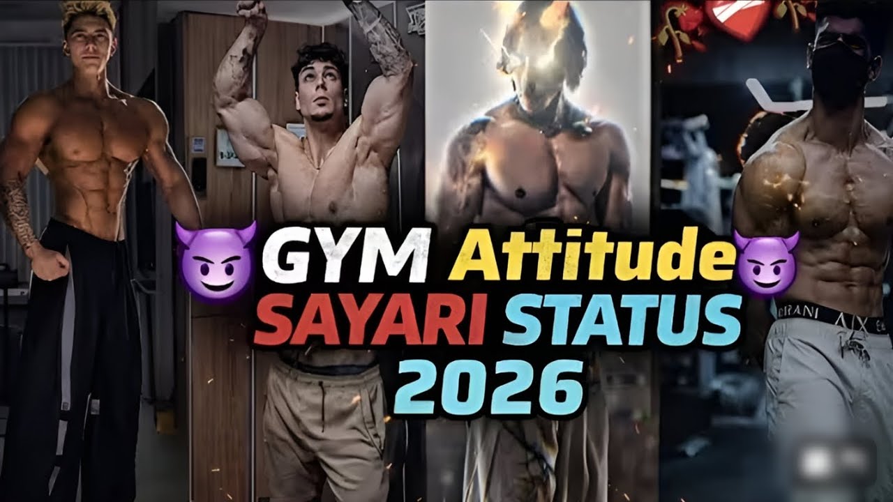Gym Attitude Sayarl Status #motivation #radheradhe 
