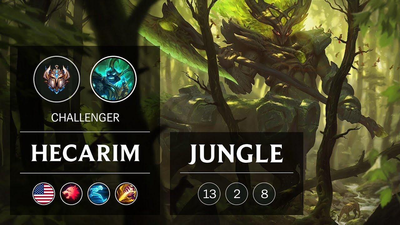 Hecarim Jungle vs Sejuani - NA Challenger Patch 9.1