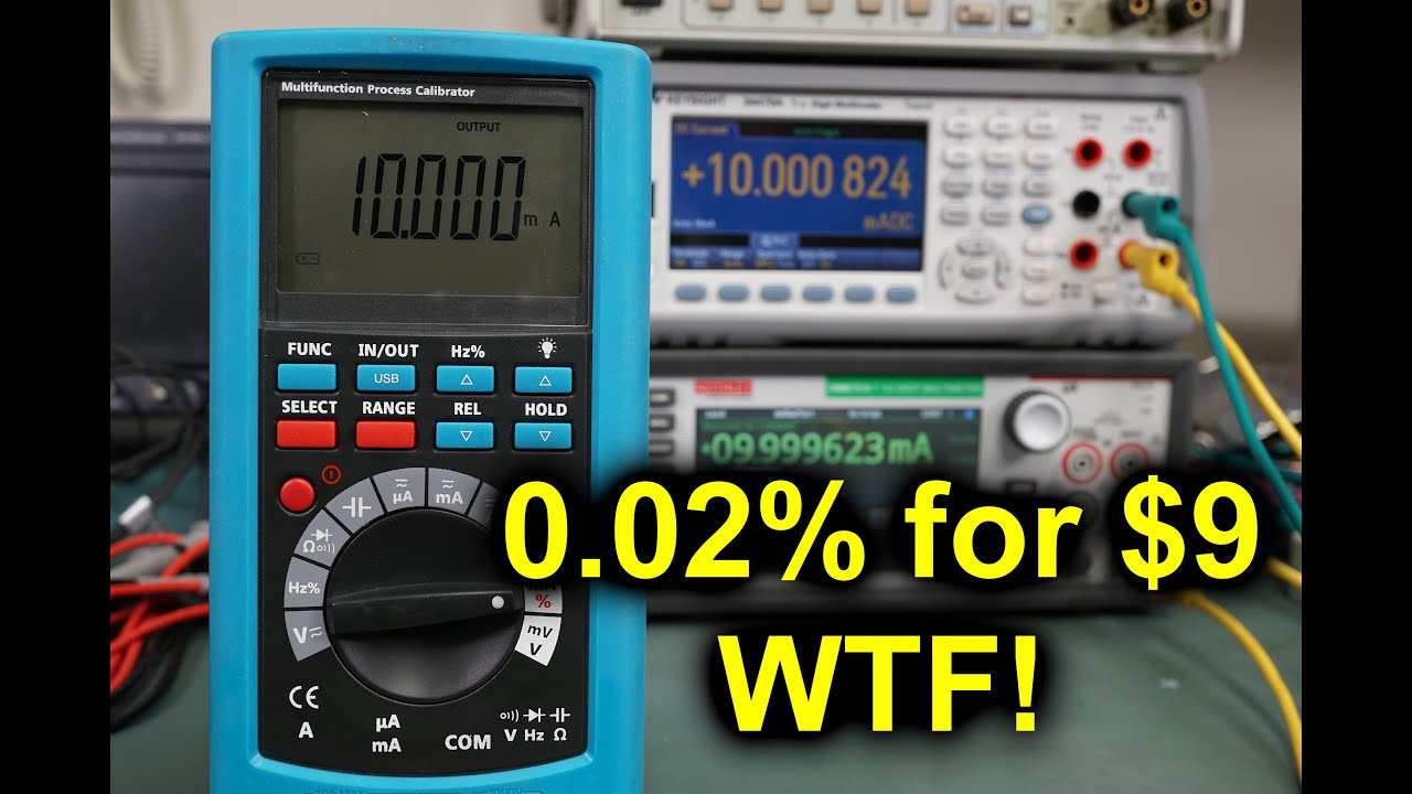 EEVblog #1248 - INSANE! A 0.02% Process Meter for $9? WTF!