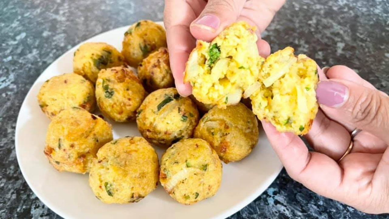 Crispy Rice Balls | Rice Fritters | Leftover Rice Pakora | Chawal ki Pakora | Neelo's kitchen