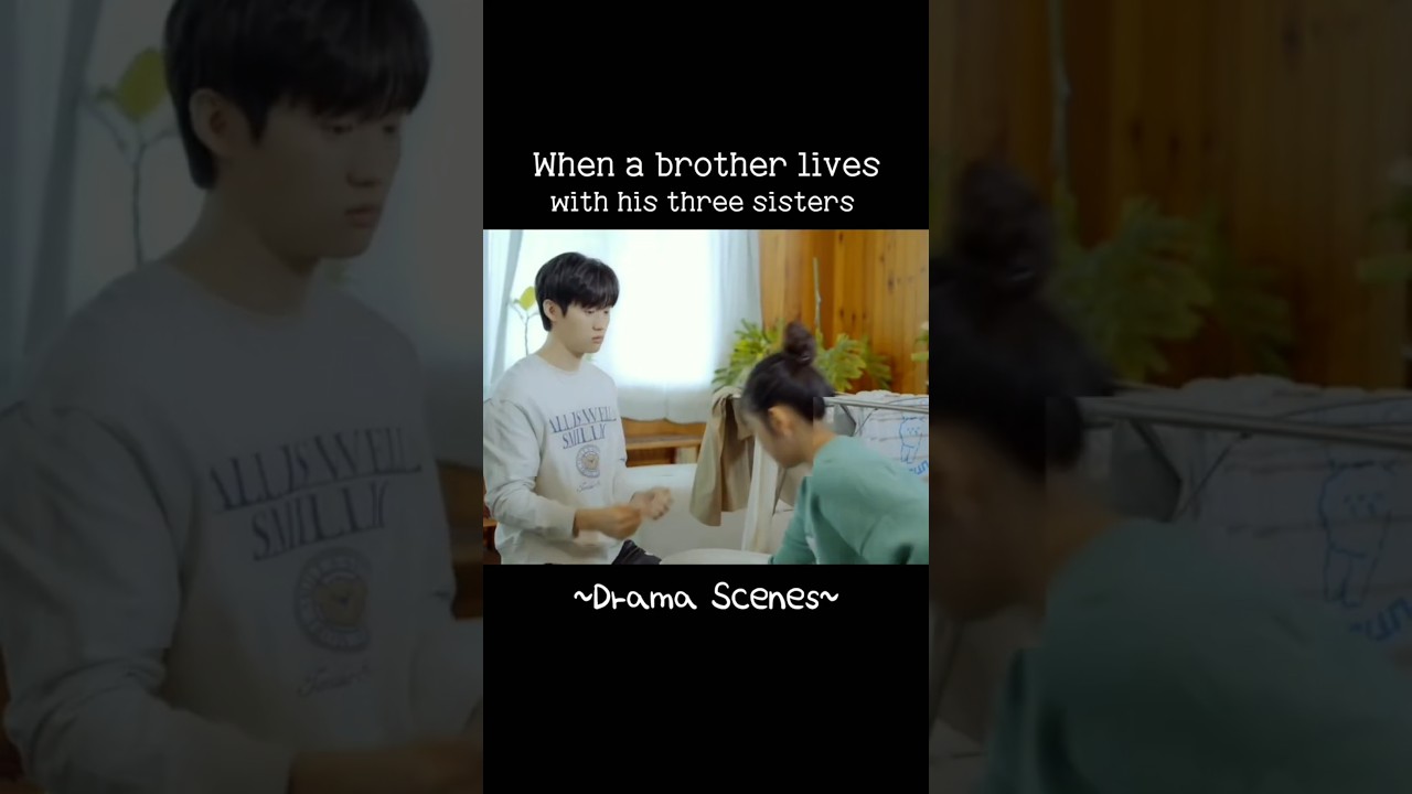 One brother,three sisters 😁🤭#mysisters #trendingshorts #brother #sisters #dramascenes