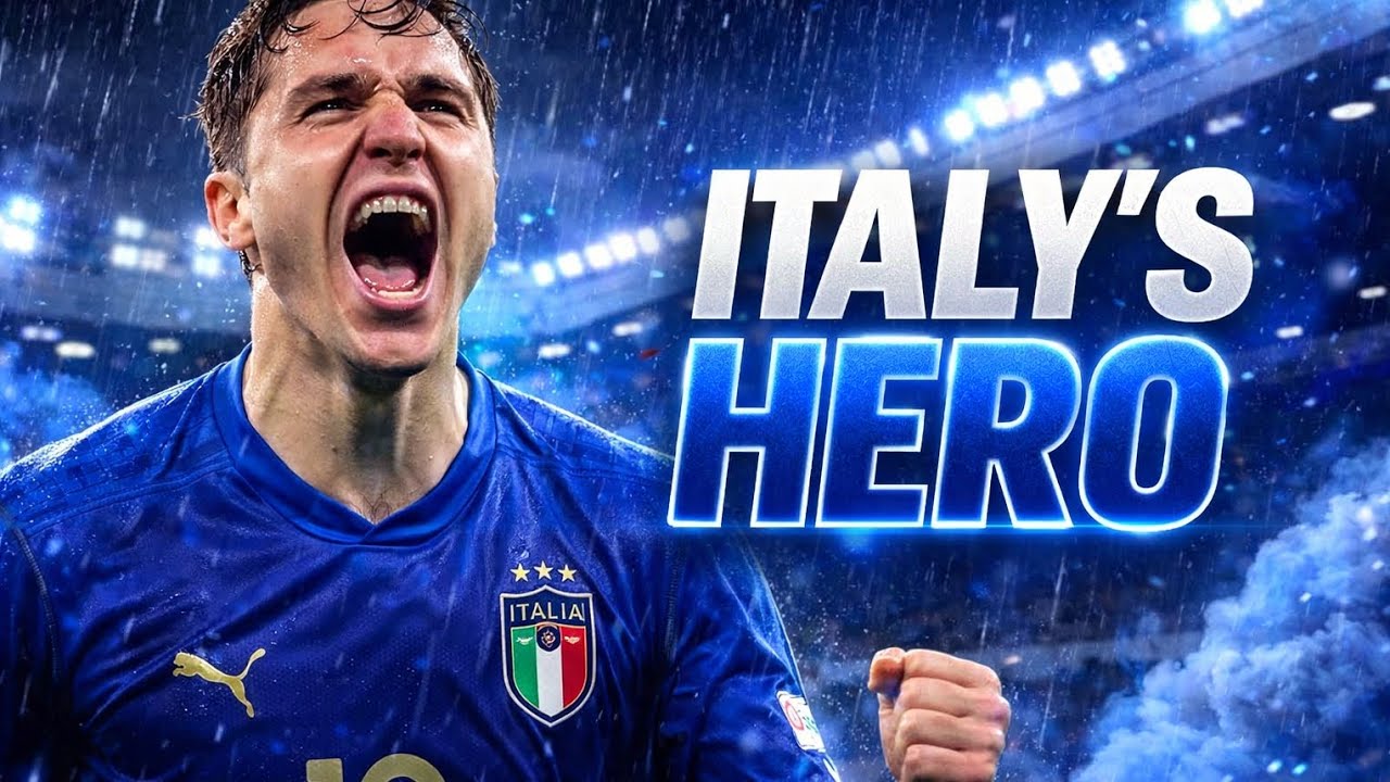 Federico Chiesa: Italy’s Fearless Warrior 🇮🇹🔥