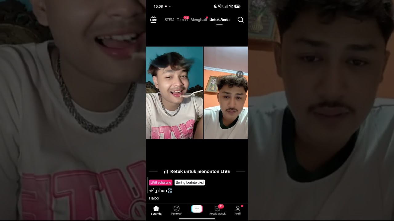 Live mas najib kiki part 3 aku g bisa buka privasi 🙏