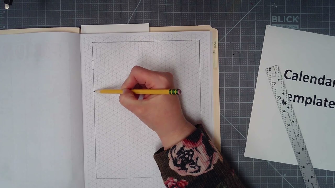 Sketchbook Calendar: Using the Calendar Template