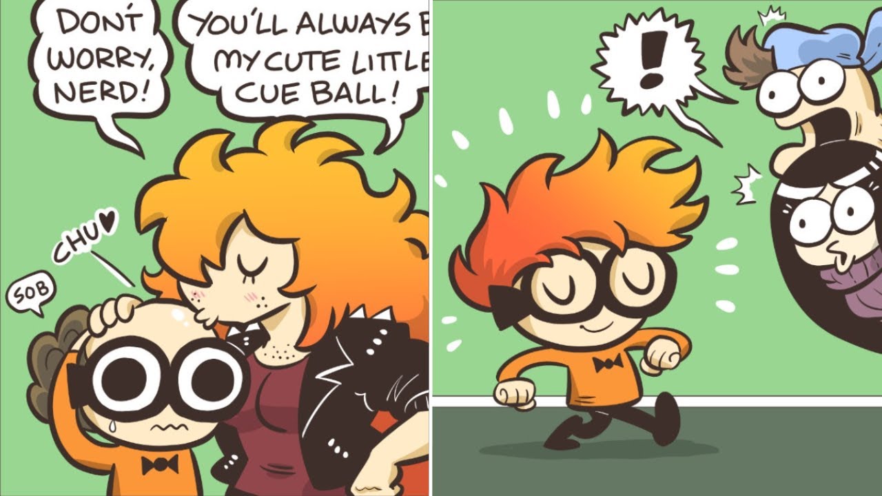 New Funny Nerd And Jock Comic Dub So Far #59 (Nerd Hairline) || Chicken Go