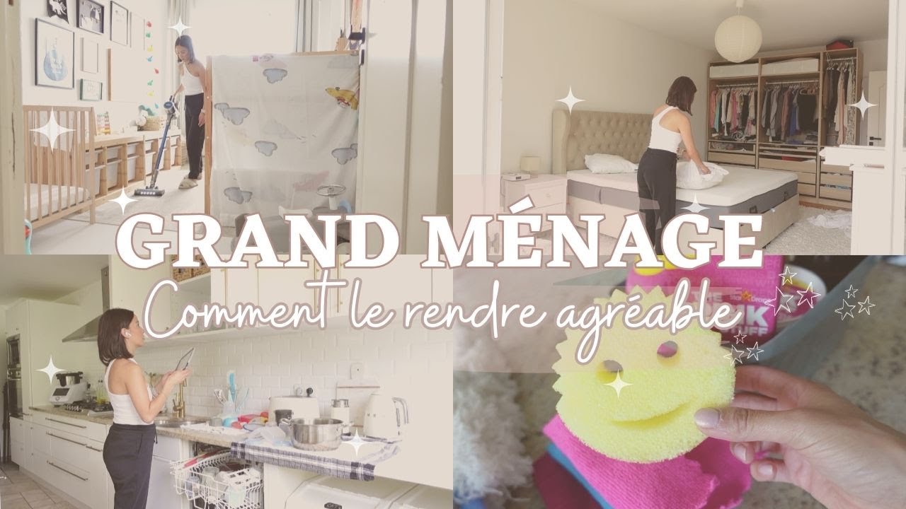 GRAND MÉNAGE DE TOUT L’APPARTEMENT