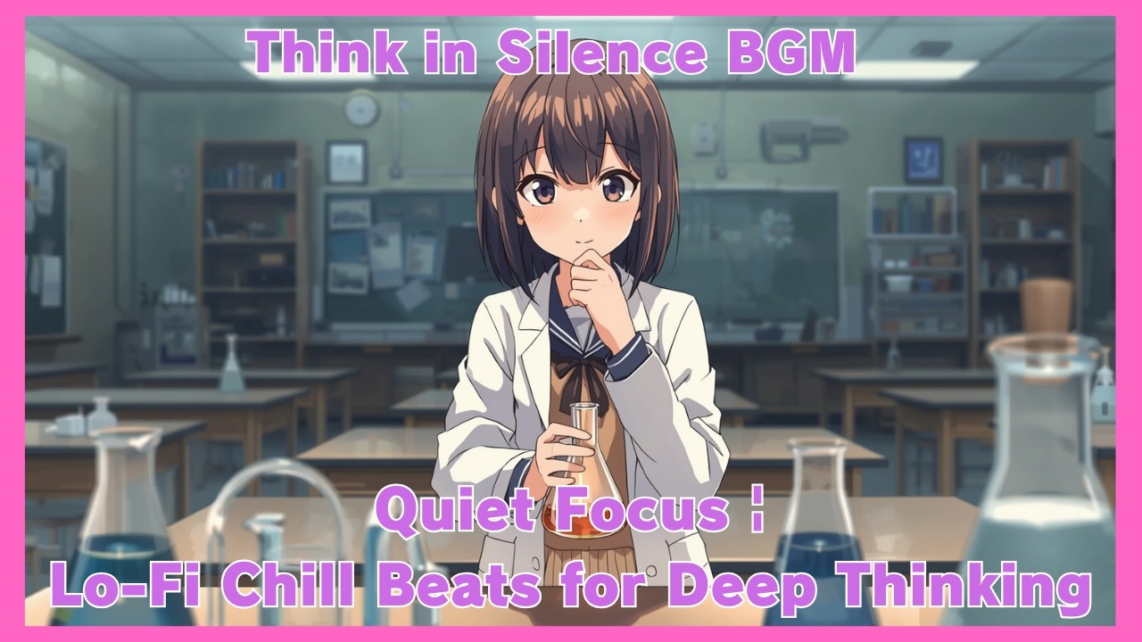 [化学室、静かな集中]   深く考える時間BGM