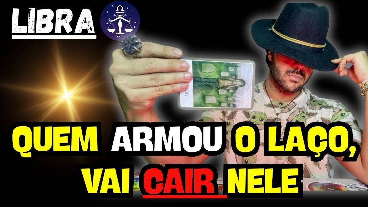 LIBRA -  ☠️ QUEM PREPAROU A FORCA, VAI MORR** NELA!