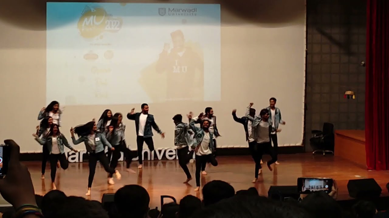 PART 2 Dance In My College || MU FEST 2K22 || MARWADI UNIVERSITY,RAJKOT Dance  Program In My College