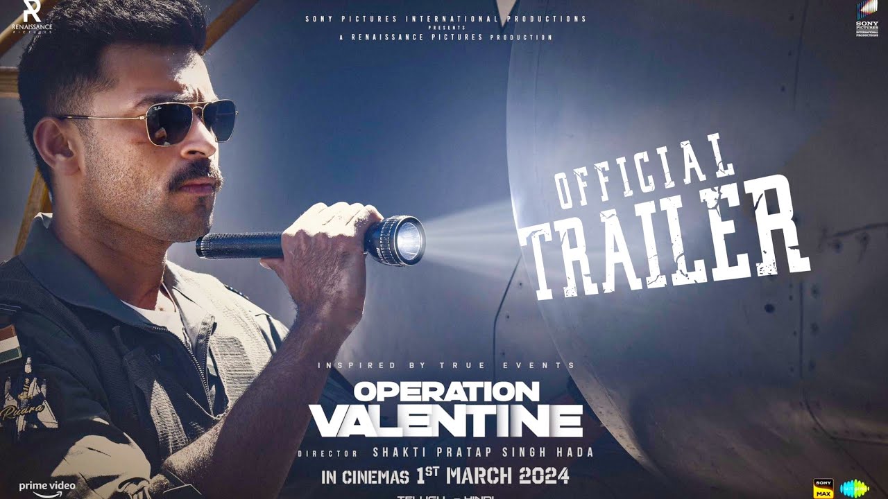 Operation Valentine Official Hindi Trailer | Operation Valentine Final Strike | Varun Tej | Manushi