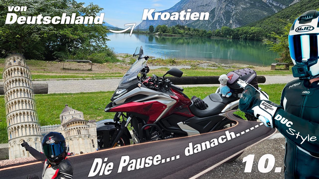Atempause / Kroatientour kurz vor dem Gardasee / noch ist es einfach