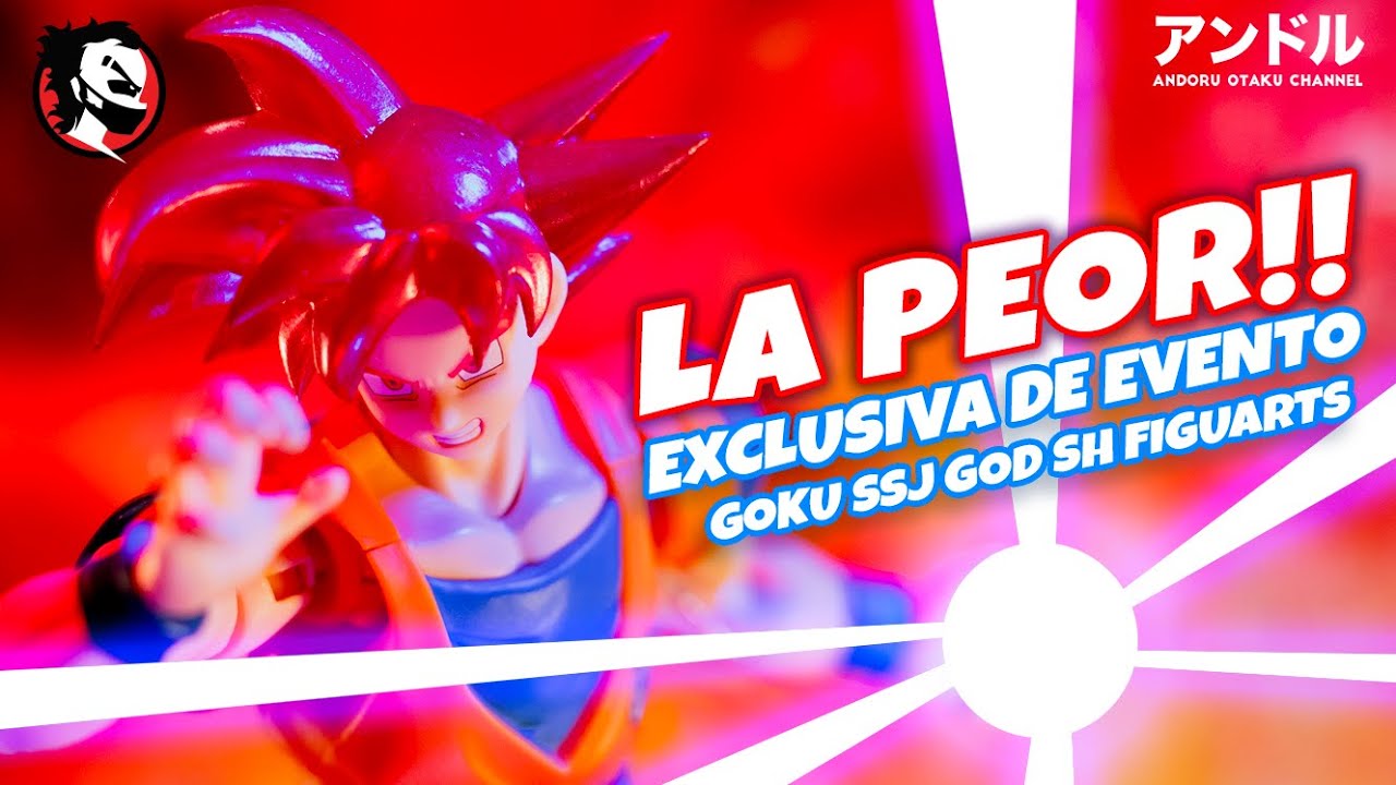 ✅ Goku SSJ GOD Exclusiva de Evento SH Figuarts #110 😱 Dragon Ball