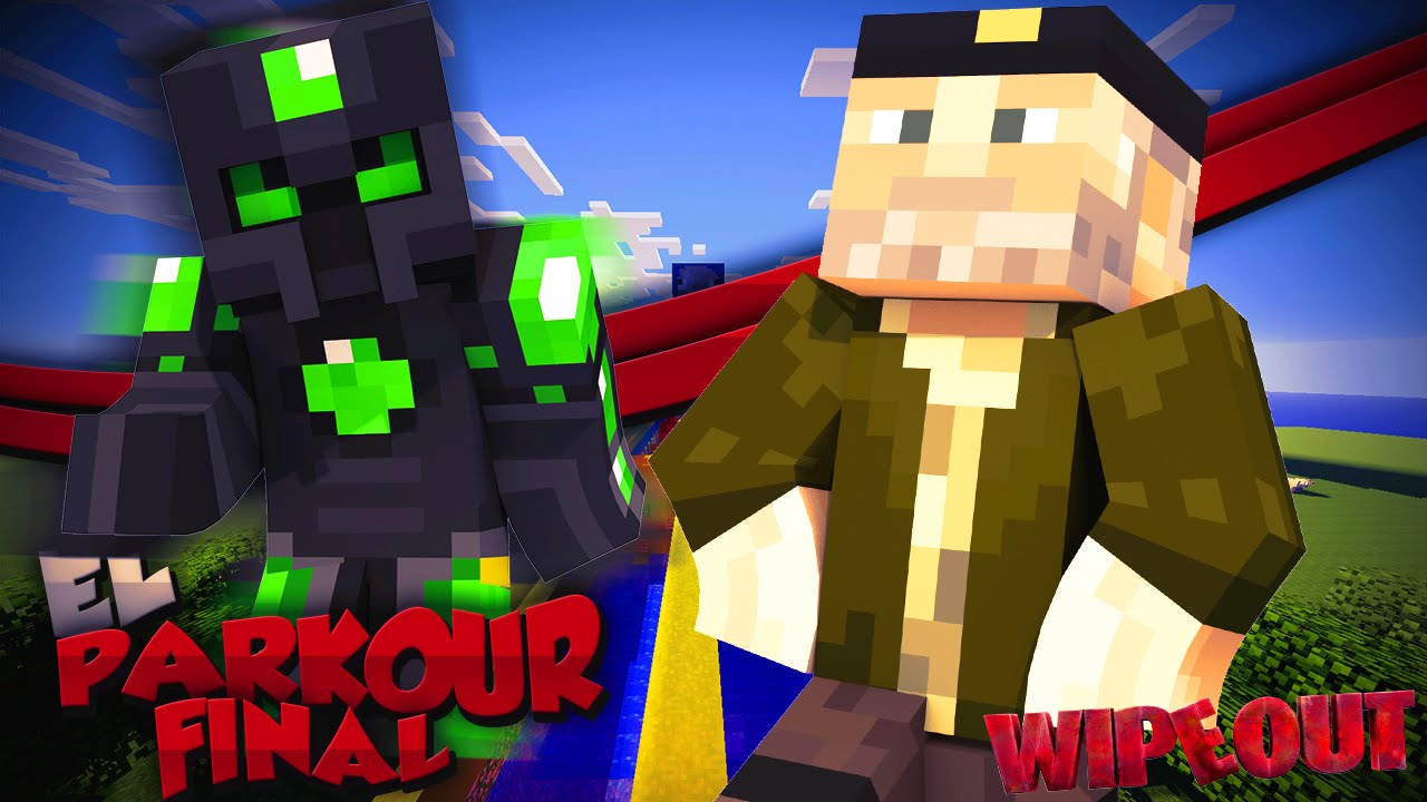 PARKOUR FINAL - CARRERA WIPEOUT sTaXx vs Willyrex - MINECRAFT - sTaXxCraft