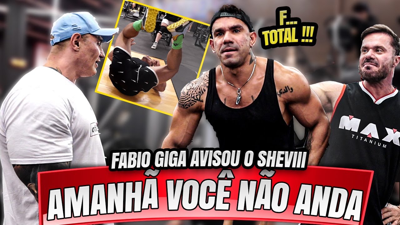 FABIO GIGA DEU O RECADO PARA O SHEVIII, AMANHÃ VOCÊ VAI CHORAR !!!