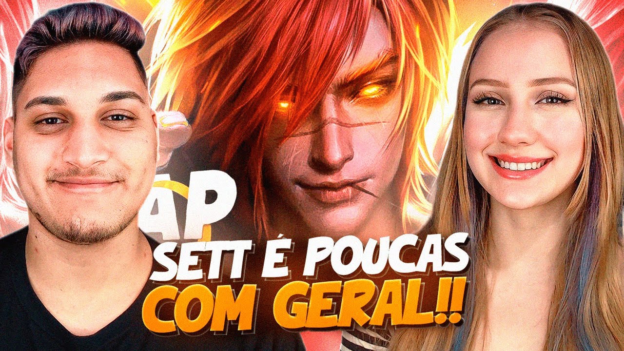 Sett (League of Legends) | O Chefe | Kaito - REACT EM CASAL