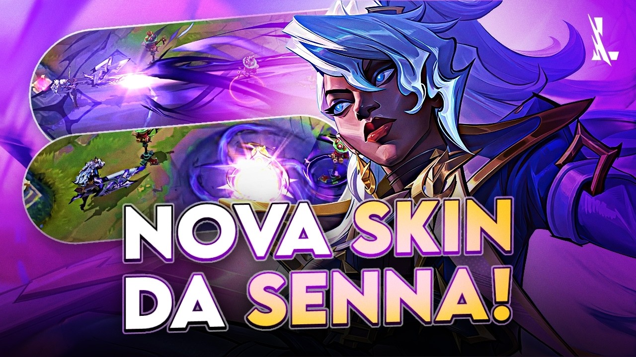 SENNA COM A NOVA SKIN E COM RUNAS NOVAS!!! | LoL Wild Rift