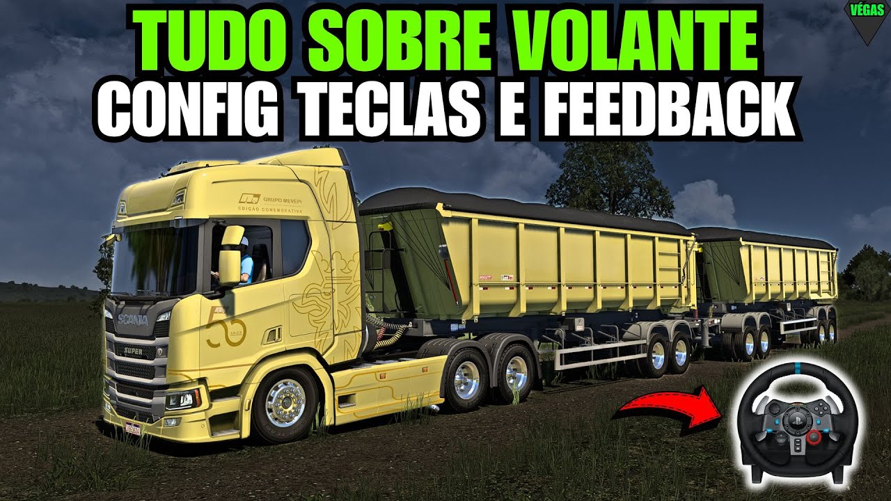 ETS2: Aprenda a Configurar Seu Volante do Jeito Certo!