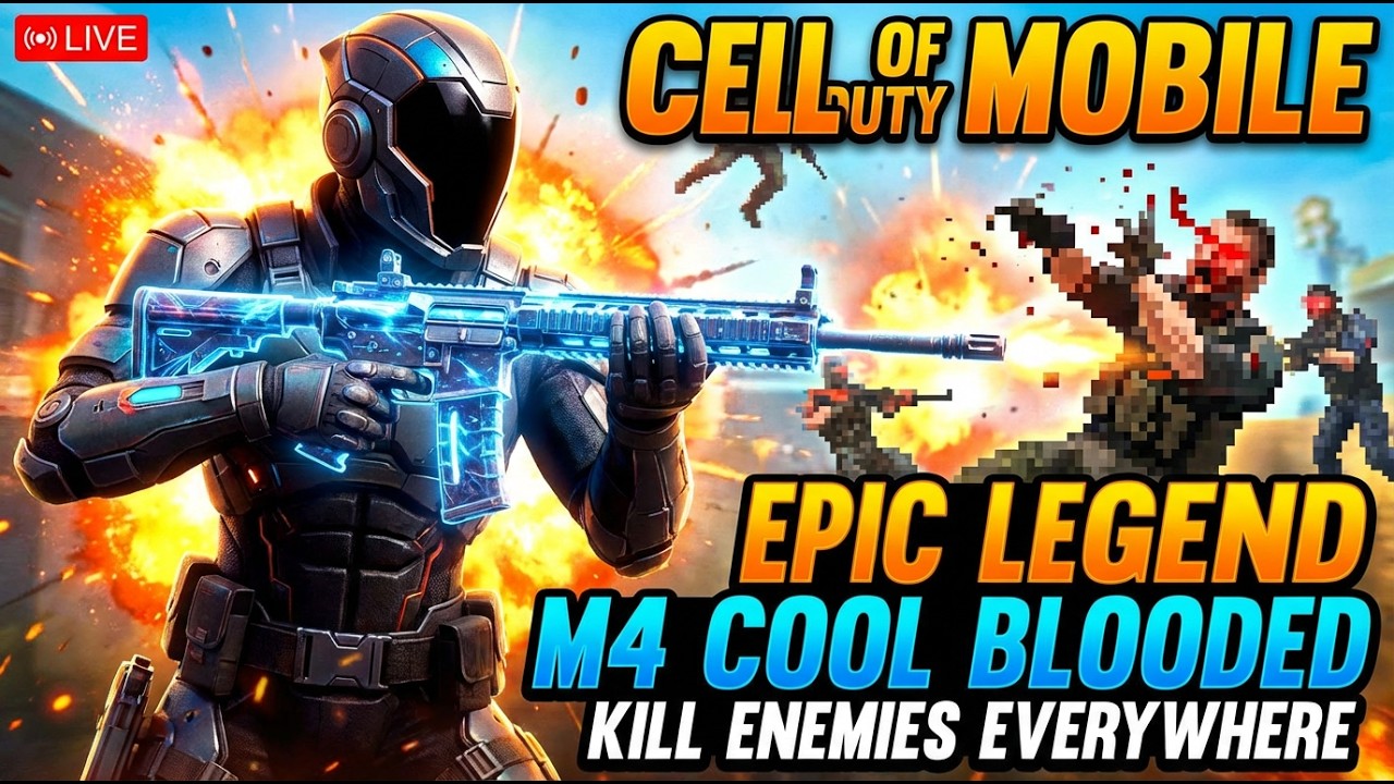 M4 Cold blooded edition wins the best 2, CODM episode 64