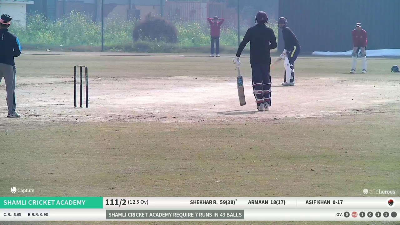 AS CRICKET ACADEMY vs SHAMLI CRICKET ACADEMY live cricket match | 22-Jan-26 10:14 AM 20 live - IIMT