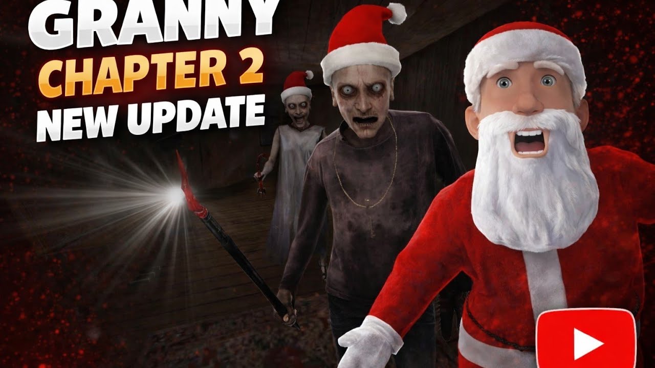 Granny Chapter 2 NEW UPDATE 😱 | New Area + Tiny Santa’s Secret! | Full Gameplay 