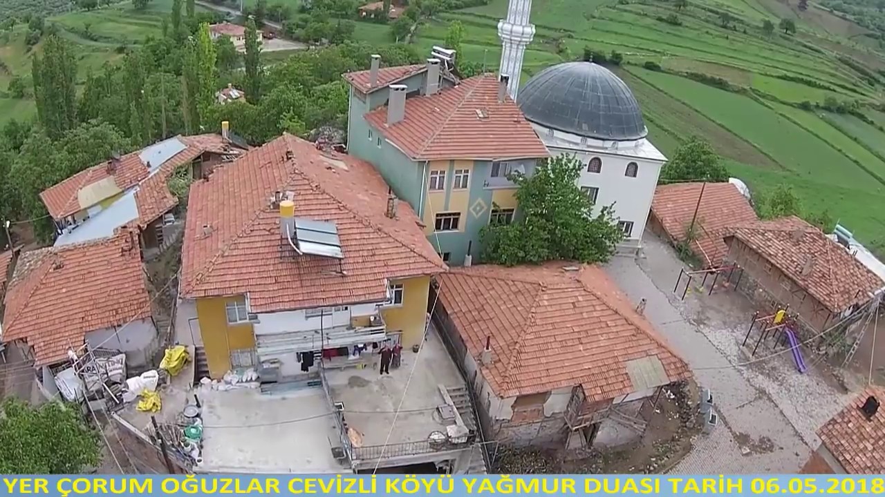 (YENİ VİDEO) ÇORUM OĞUZLAR CEVİZLİ KÖYÜ YAĞMUR DUASI