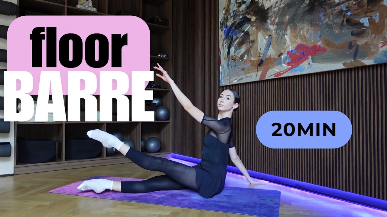 Floor Barre 🩰 Workout | Strength, Posture & Grace | 20 MIN