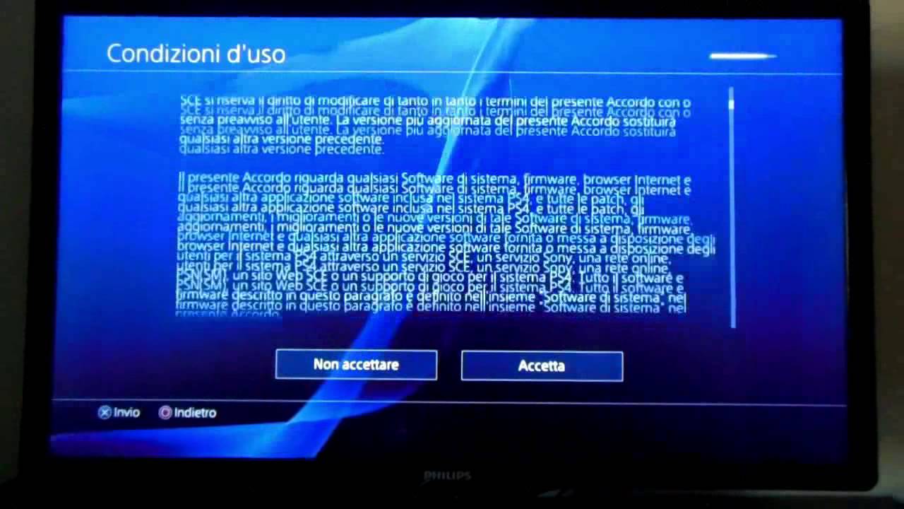 PS4 ITA - Primo avvio PS4: accensione e setup