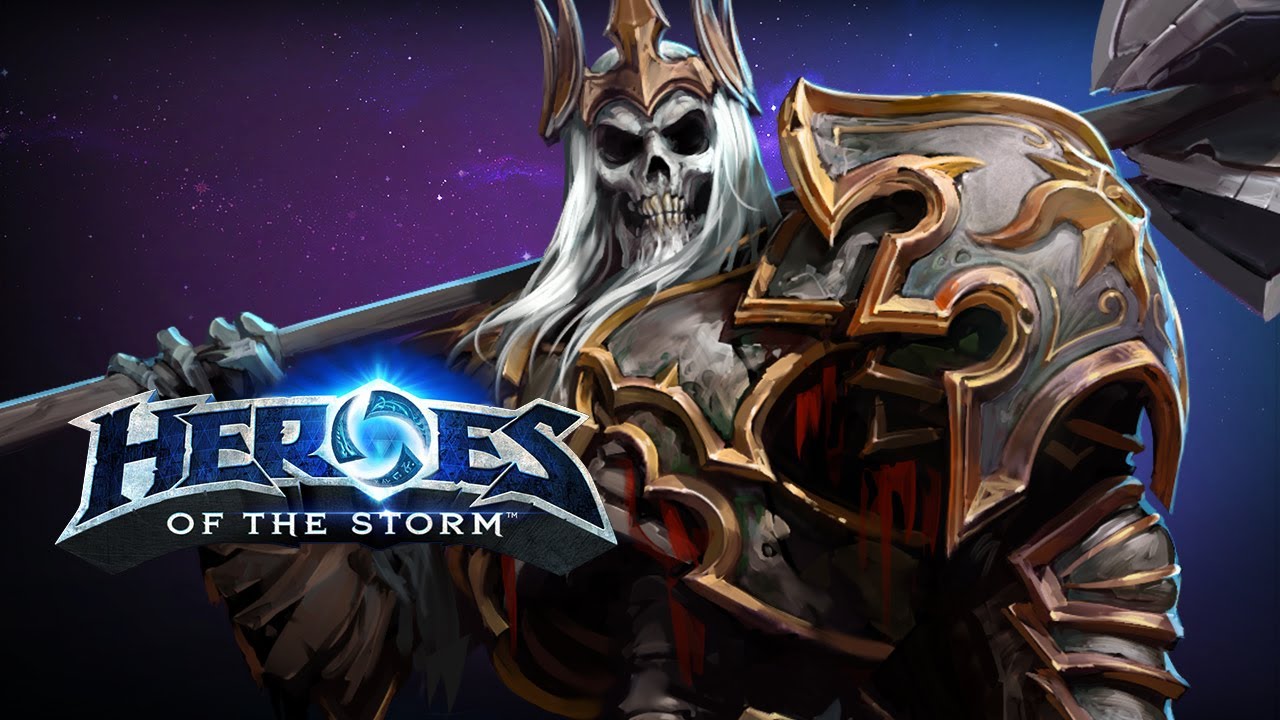 HoTS - Тестируем короля-скелета Леорика и монаха Каразима