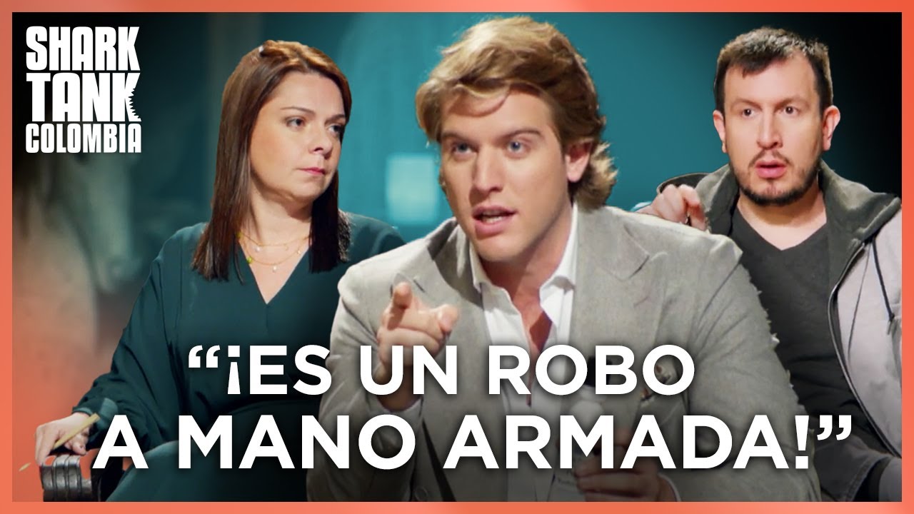 Enojan a los Tiburones con esta presentación 😠 | Shark Tank Colombia