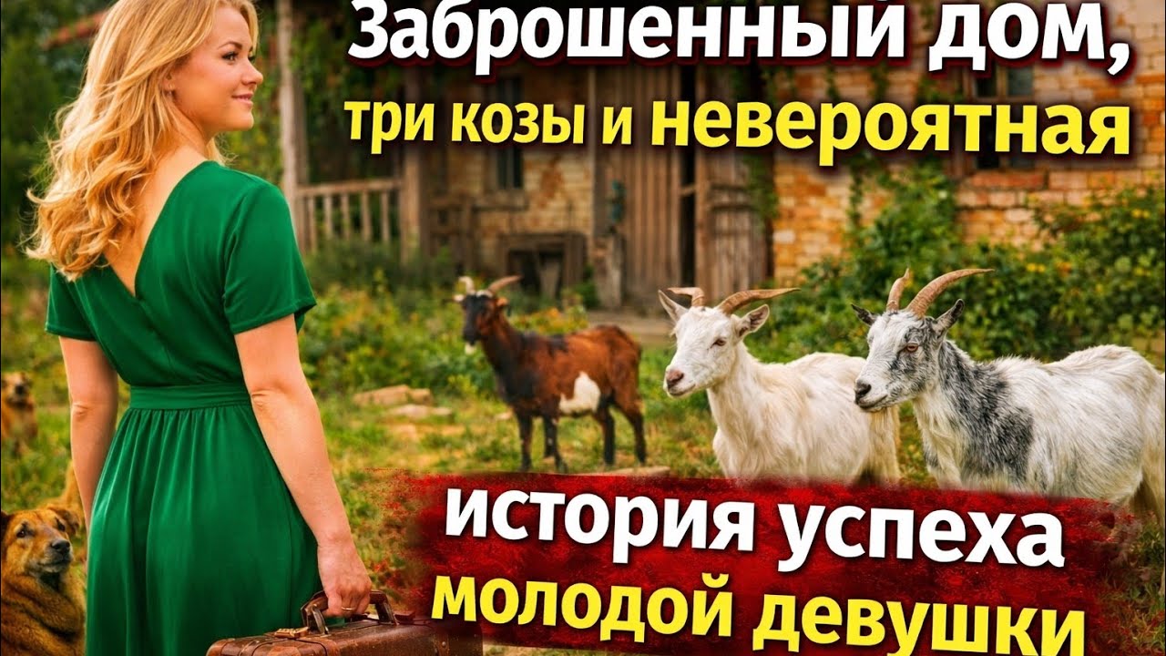 После смерти родителей девушка превратила заброшенный дом в процветающую ферму