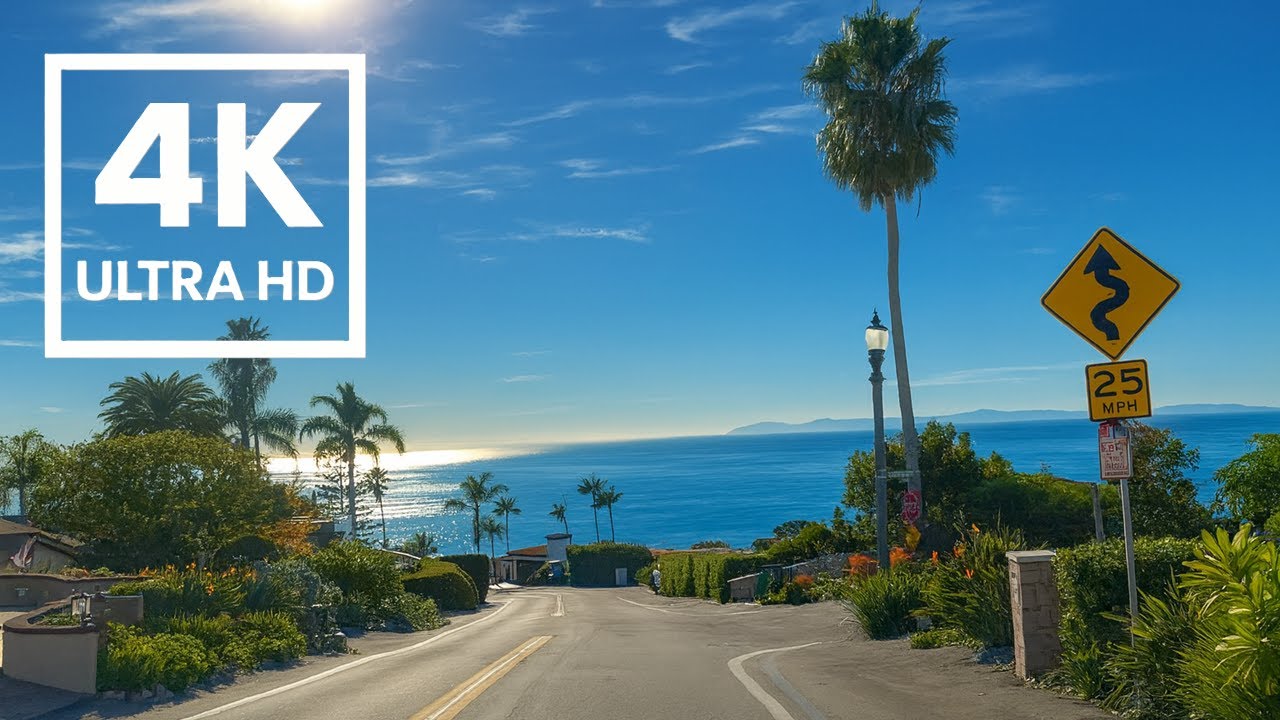 Laguna Beach - Top of the World | 4K POV Scenic California Drive