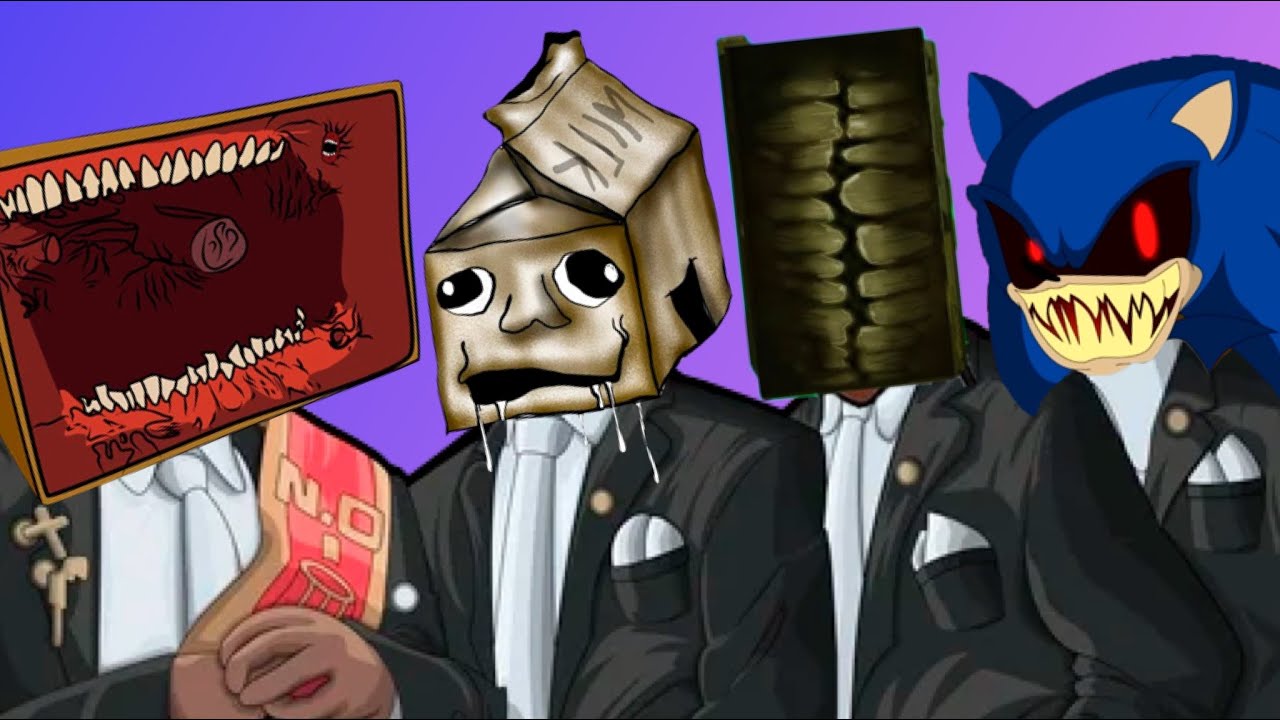 Milkwalker & Smile Room & Megahorn & Sonic.EXE - Coffin Dance Song (COVER)